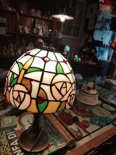 Lume tiffany con piede - lume,