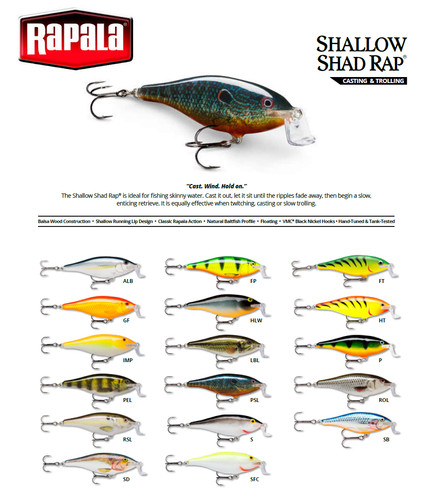 Rapala shallow shad - rapala,