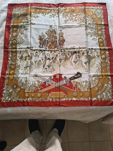 Vintage foulard hermes modello - foulard,