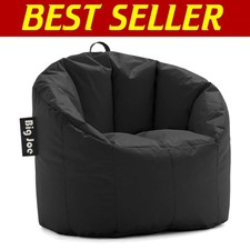 Sedia a sacco Milano resistente in limousine elasticizzata nera - perfetta per tutte le età