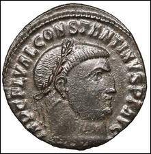 Costantino I il grande Follis antica moneta romana Roma Impero Imperiale