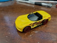 HOT WHEELS MATTEL 1992 HW FLAMES DODGE VIPER RT/10 VERY GOOD LOOSE 