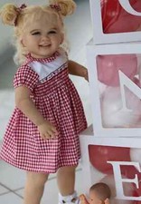 Bambola neonato dipinta 28