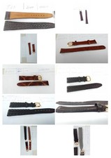 LOTTO CINTURINI IN VERA PELLE PER OROLOGI , STOCK SOTTOCOSTO A161, A127,311s.4