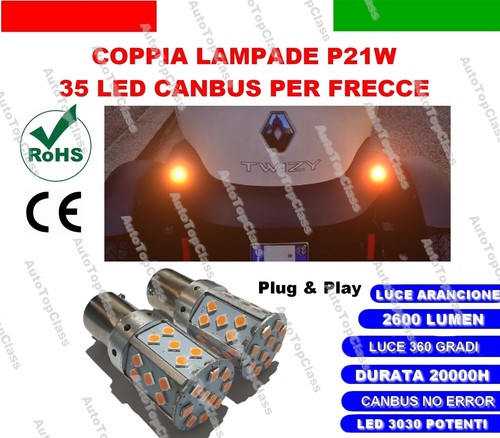 Coppia lampade frecce led - coppia,