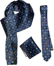 Cravatta Foulard Set Con