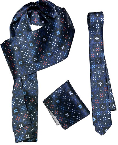 Cravatta foulard set - foulard, con