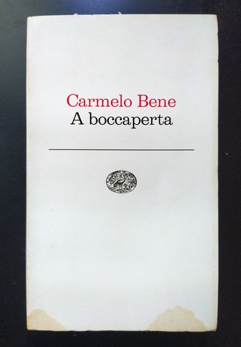 Carmelo bene - carmelo, bene-a