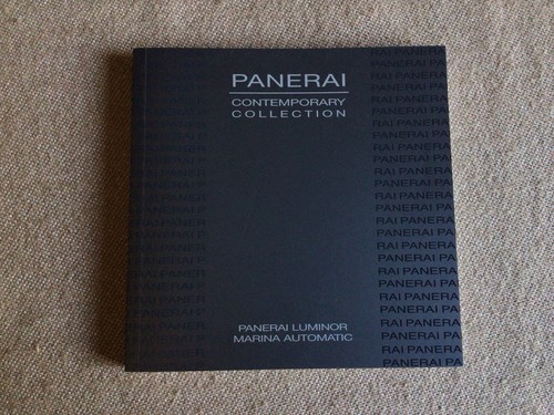 Libretto booklet panerai - booklet,