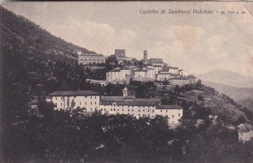Cartolina castelli sambuca - cartolina, di