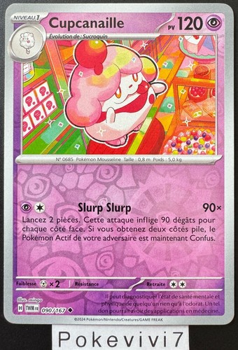 Carte pokemon cupcanaille - carte,