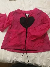 MOSCHINO giubbotto Rosa K-way