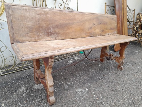 Antica panca fratinata noce - antica,