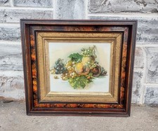 Cornice antica noce profondo