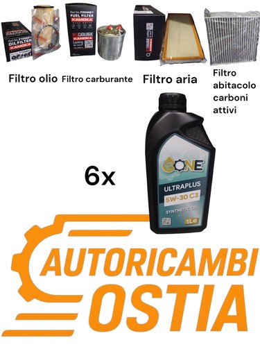 Kit tagliando filtri 6 lt - kit,
