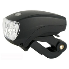 FANALINO ANTERIORE COMPACT CON 5 LED A LUCE BIANCA PER BICICLETTA