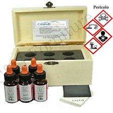 Kit Saggio Test Prova Metalli Saggio Oro /Argento Acidi + Pietra Paragone 