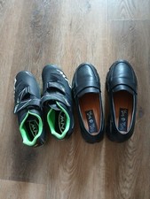 scarpe da spinning donna buono stato numero 37 black & green