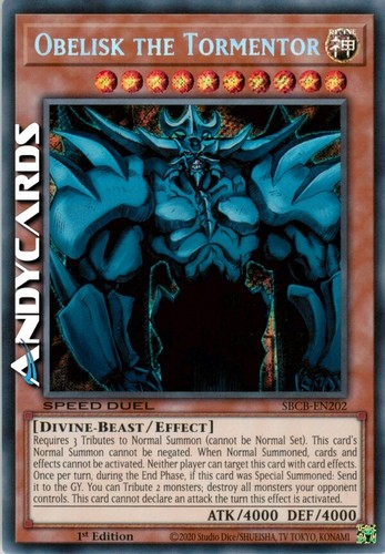 Obelisk the tormentor speed - the,