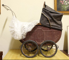 Carrozzina giocattolo vintage - giocattolo,