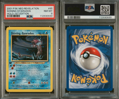 Psa shining gyarados - shining, holo
