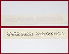 NOS | COLNAGO MESSICO CHAINSTAY GIALLO DECALCOMANIA COPAL ORIGINALE VINTAGE ANNI 70 80