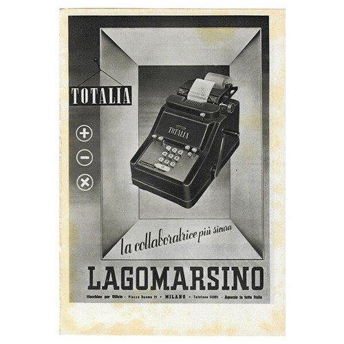 1942 pubblicità originale - *,