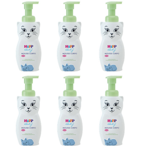 Hipp mousse corpo bambini x - hipp, 6