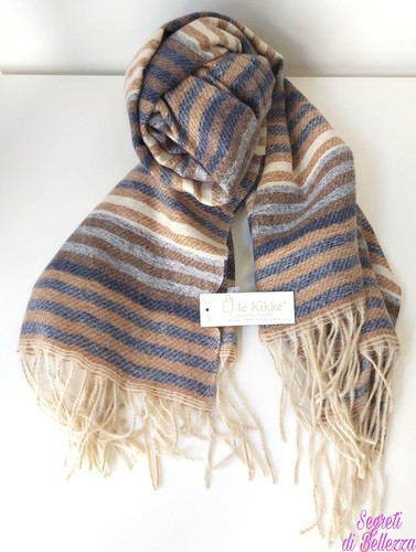 Sciarpa donna fasce di - fasce,