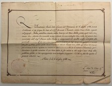 TORINO ACCADEMIA REALE SCIENZE DIPLOMA MED ORO PREMIO MEZZI SOSTENTAMENTO OPERAI