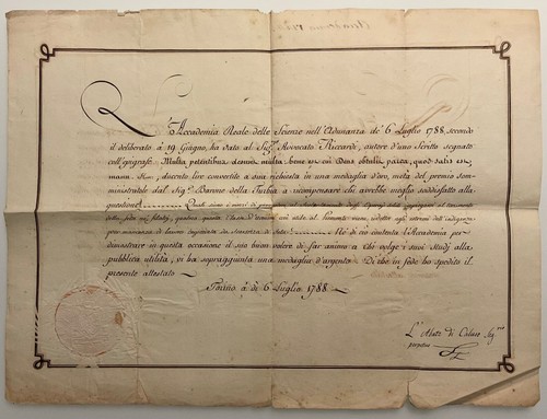 Torino accademia reale scienze - torino,
