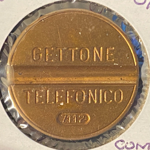 Gettone telefonico public - gettone,