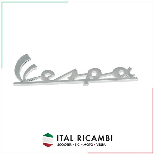 Targhetta scritta vespa scudo - targhetta,