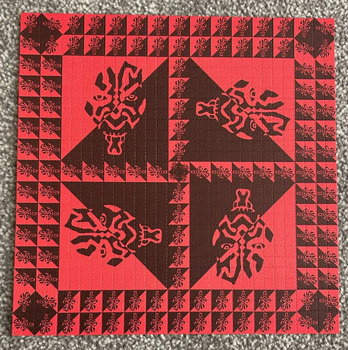 Darth maul blotter art - maul, di