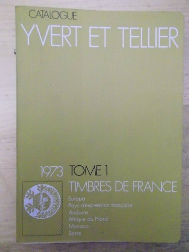 Catalogue catalogo yvert - catalogo, et