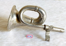 Vintage IN Ottone Hackel Auto Corno / Caccia Decorativi Musicale Strumento MT94
