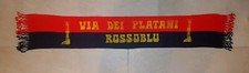 SCIARPA SCARF VINTAGE '80 ULTRAS GENOA LANETTA STAMPATA A VERNICE ORIGINALE