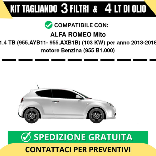 Tagliando per alfa romeo - tagliando,