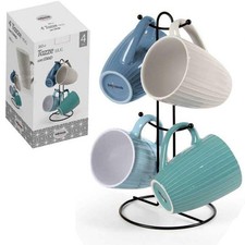 Set 4 tazze mug + stand