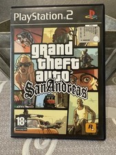 GRAND THEFT AUTO GTA SAN ANDREAS SONY PLAYSTATION 2 PS2 PAL COME NUOVO