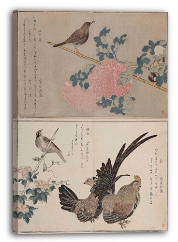 Tela cornice kitagawa - kitagawa, utamaro