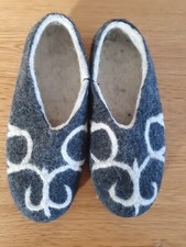 ciabatta casa lana adulto