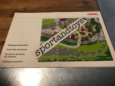 MARKLIN Z MINI CLUB GLEISPLAN-BROCHURE PAGG. 20 TEDESCO/INGLESE/FRANCESE/OLAN.SE
