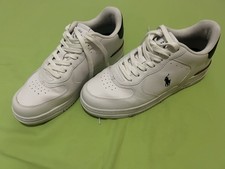 POLO RALPH LAUREN  - sneakers basse - WHITE (top BLU) Usate Solo 2 Volte