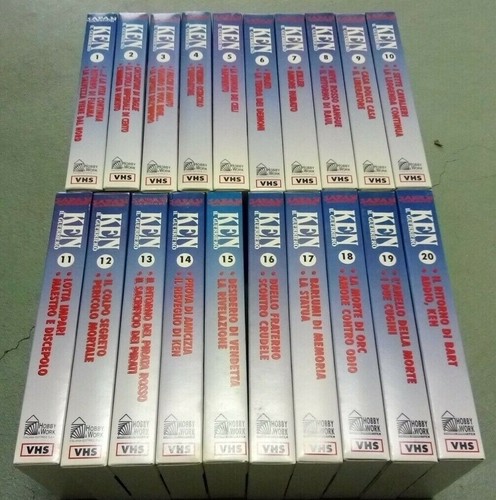 Collezione completa vhs ken - collezione, 20