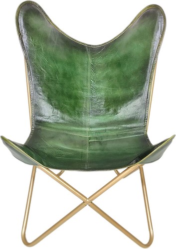 Butterfly chair pelle fatta - in,