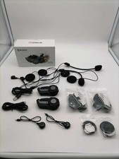 Moman H2 Pro Cuffia Interfono Moto Confezione da 2 Argento - 1000m Citofono