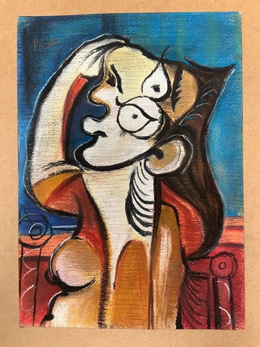Pablo picasso disegno carta - disegno,