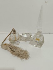 Tris da toilette in cristallo vintage anni 60 marca Ilmkristal