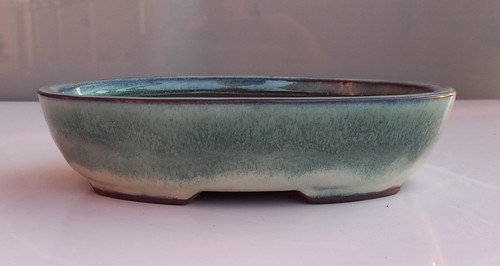 Vaso per bonsai verde - ,